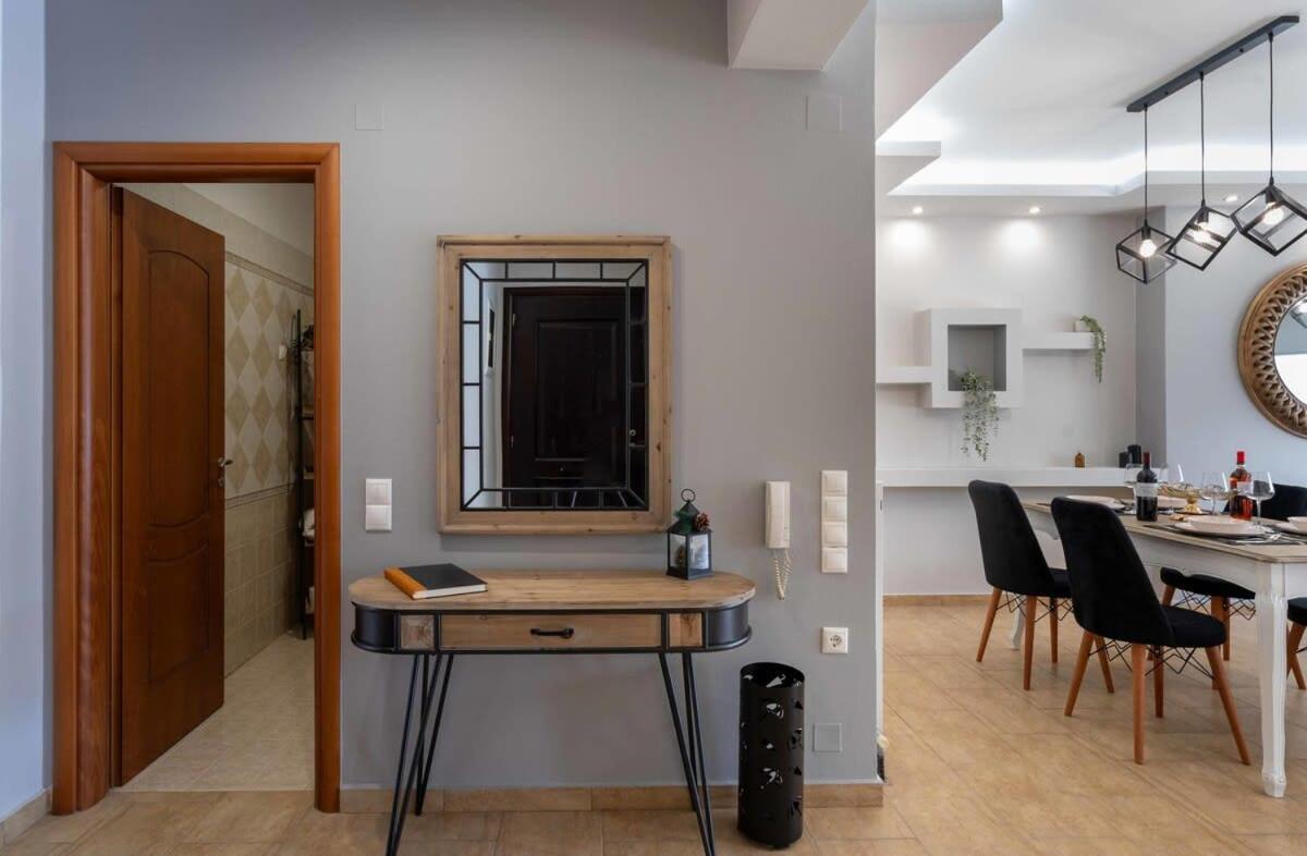 Sitia Panoramic Penthouse - Close To Sandy Beach - Private Parking Extérieur photo