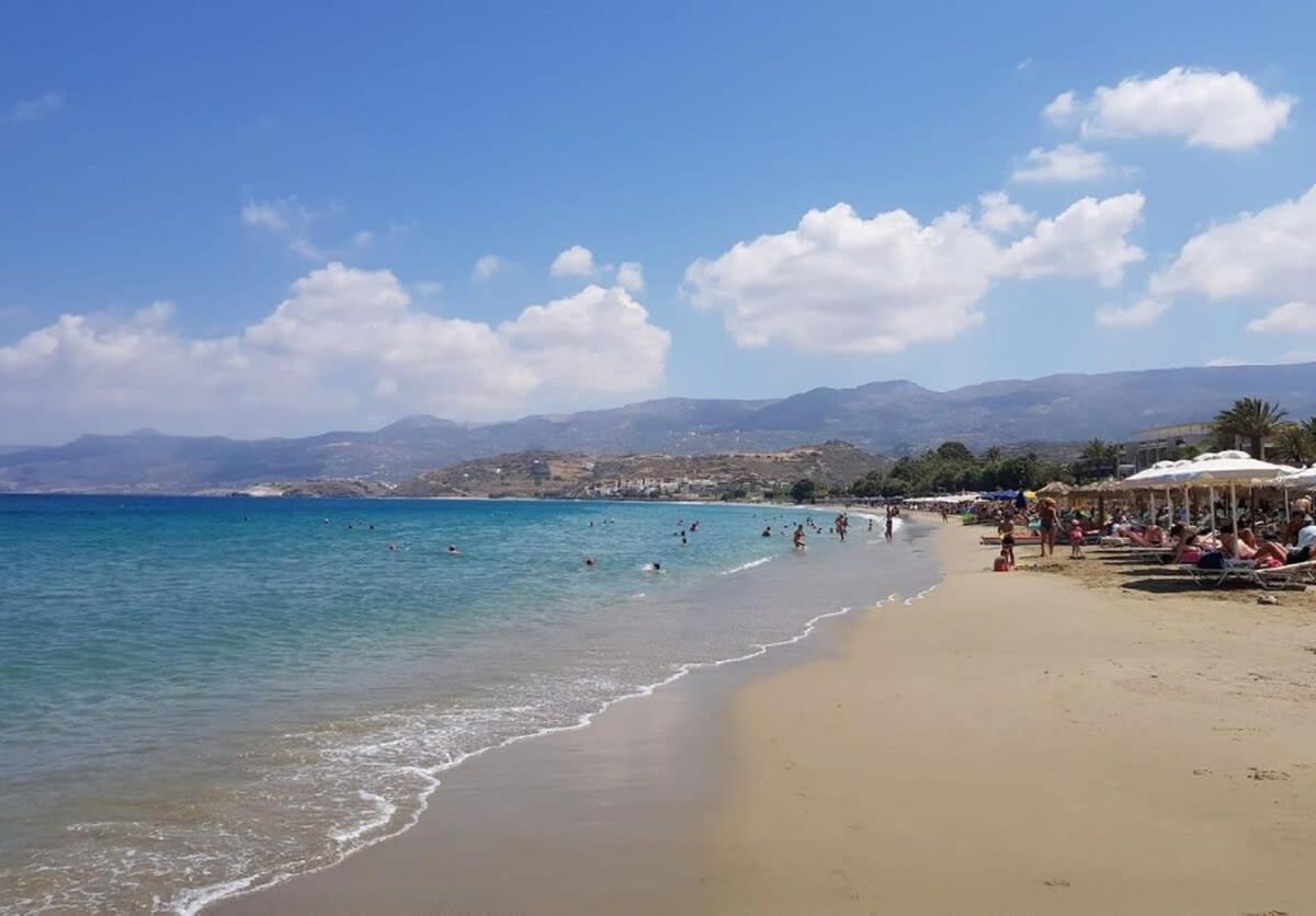 Sitia Panoramic Penthouse - Close To Sandy Beach - Private Parking Extérieur photo