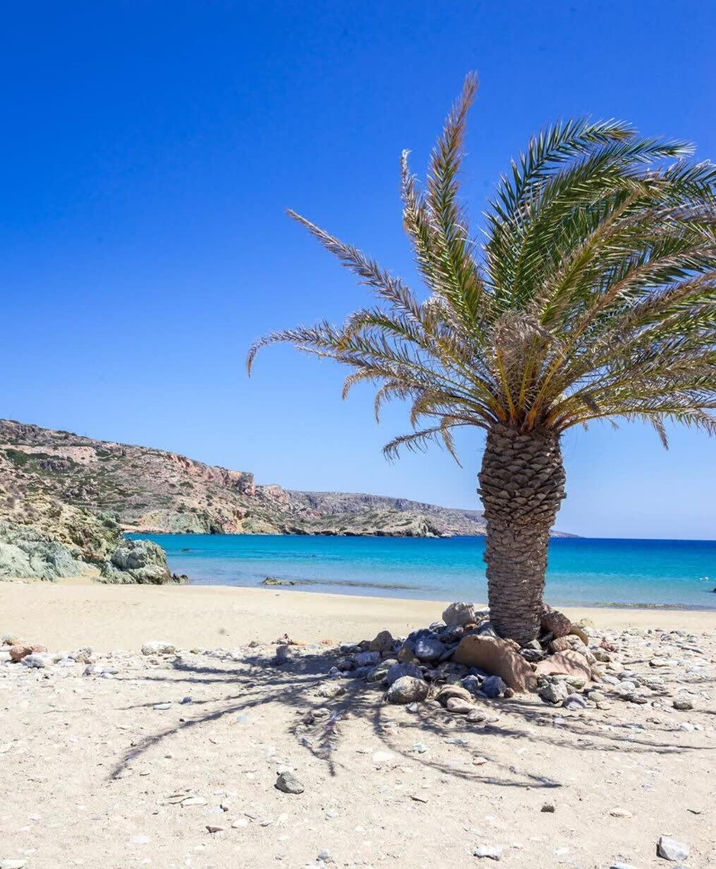 Sitia Panoramic Penthouse - Close To Sandy Beach - Private Parking Extérieur photo